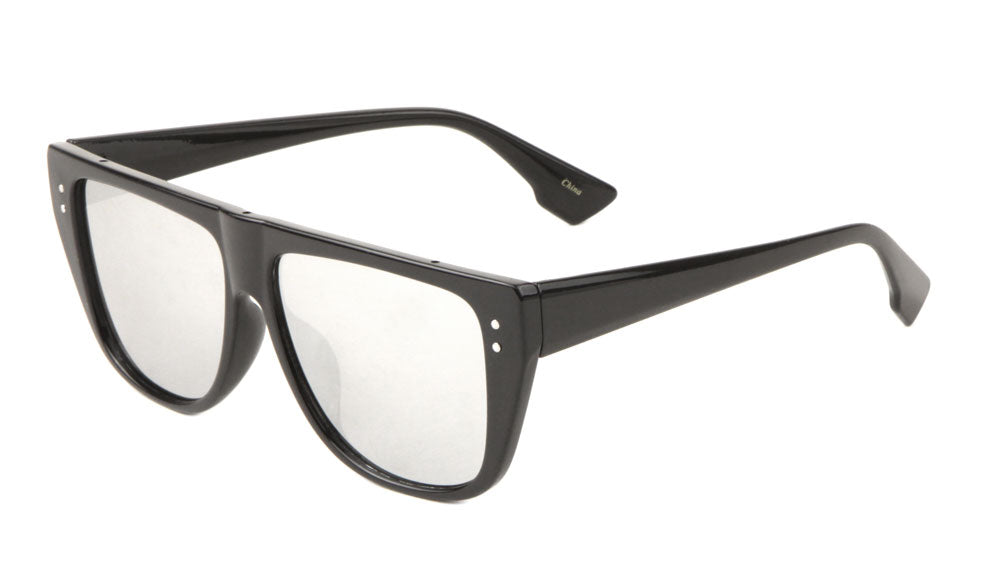 Flat Top Removable Shield Fashion Wholesale Sunglasses
