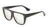 Flat Top Removable Shield Fashion Wholesale Sunglasses
