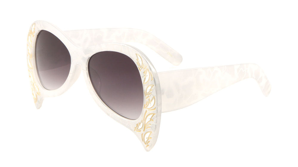 Reversed Cat Eye Fashion Sunglasses Wholesale