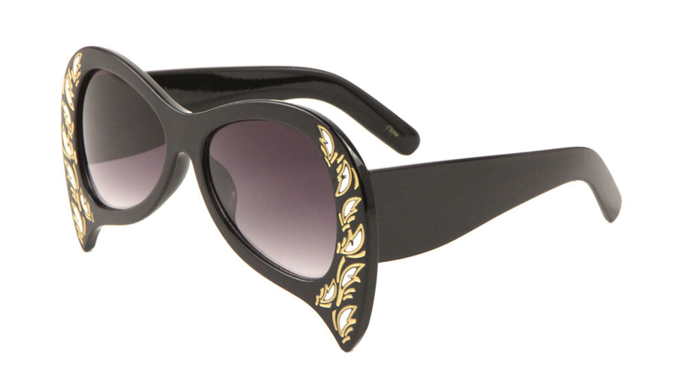 Reversed Cat Eye Fashion Sunglasses Wholesale