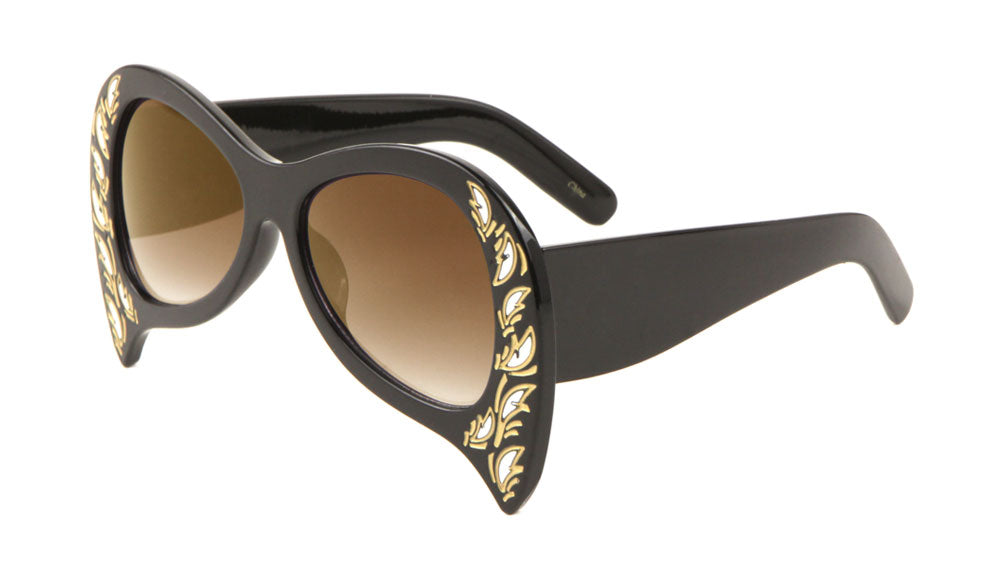 Reversed Cat Eye Fashion Sunglasses Wholesale
