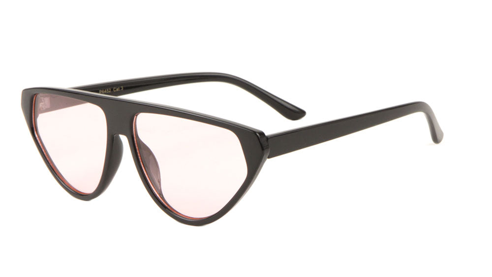 Flat Top Angled Lens Cat Eye Fashion Sunglasses Wholesale