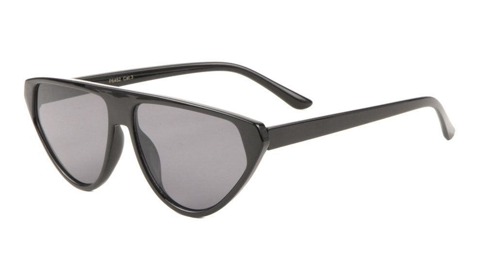 Flat Top Angled Lens Cat Eye Fashion Sunglasses Wholesale