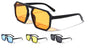 Flat Top Squared Color Sunglasses Wholesale