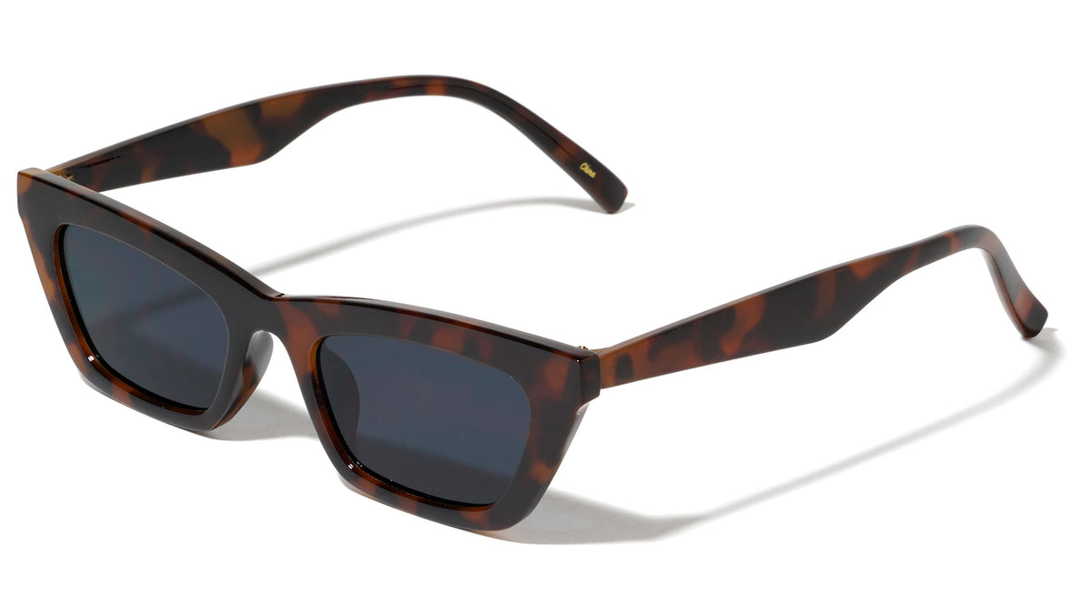 Thin Geometric Cat Eye Wholesale Sunglasses