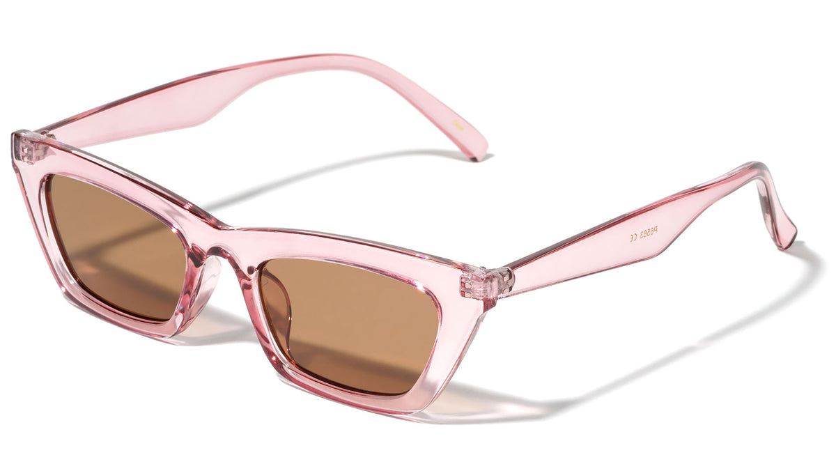 Thin Geometric Cat Eye Wholesale Sunglasses