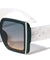 Squared Butterfly Thick Temple Wholesale Sunglasses
