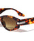Angular Cat Eye Three Bar Fashion Wholesale Sunglasses
