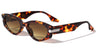 Angular Cat Eye Three Bar Fashion Wholesale Sunglasses