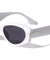 Angular Cat Eye Three Bar Fashion Wholesale Sunglasses