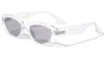 Angular Cat Eye Three Bar Fashion Wholesale Sunglasses