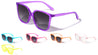 Crystal Color Thin Frame Plastic Cat Eye Fashion Wholesale Sunglasses