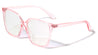 Crystal Color Thin Frame Plastic Cat Eye Fashion Wholesale Sunglasses
