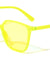Crystal Color Thin Frame Plastic Cat Eye Fashion Wholesale Sunglasses