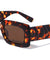Retro Arrow Pattern Temple Rectangle Wholesale Sunglasses