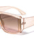 Flat Top Tapered Temple Fashion Rectangle Wholesale Sunglasses