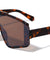 Semi Rimless One Piece Shield Lens Fashion Wholesale Sunglasses