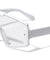 Semi Rimless One Piece Shield Lens Fashion Wholesale Sunglasses