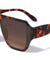 Flat Top Oversized Tapered Square Wholesale Sunglasses