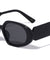 Tapered Thick Temple Wide Semi Oval Wholesale Sunglasses
