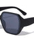 Side Lens Frame Shield Tapered Temple Geometric Wholesale Sunglasses