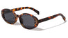 Retro Three Dot Studded Fashion Oval Wholesale Sunglasses