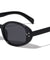 Retro Three Dot Studded Fashion Oval Wholesale Sunglasses