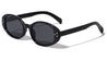 Retro Three Dot Studded Fashion Oval Wholesale Sunglasses