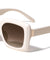Tapered Temple Fashion Squared Butterfly Wholesale Sunglasses