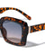 Tapered Temple Fashion Squared Butterfly Wholesale Sunglasses