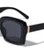Tapered Temple Fashion Squared Butterfly Wholesale Sunglasses