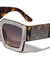 Faux Rhinestone Oversized Square Wholesale Sunglasses