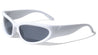 Neon Color Frame Oval Wrap Around Wholesale Sunglasses