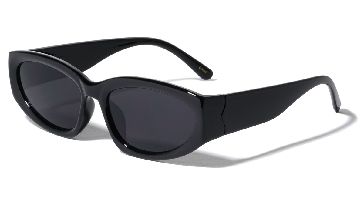 Retro Semi Oval Fashion Cat Eye Wholesale Sunglasses
