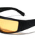 Wide Rectangle Geometric Wrap Around Wholesale Sunglasses