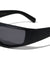 Wide Rectangle Geometric Wrap Around Wholesale Sunglasses