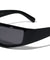 Wide Rectangle Geometric Wrap Around Wholesale Sunglasses