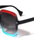 Oversized Rounded Square Fashion Wholesale Sunglasses