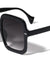 Oversized Rounded Square Fashion Wholesale Sunglasses