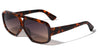 Angled Top Bar Modern Wide Aviators Wholesale Sunglasses