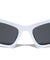 Bottom Legs Frame Futuristic Oval Wholesale Sunglasses