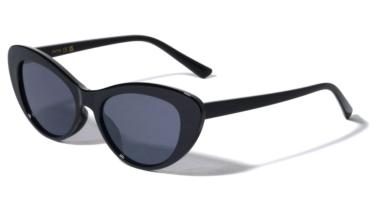 Retro Rounded Cat Eye Wholesale Sunglasses