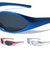 Futuristic Nose Shield Oval Lens Wrap Around Wholesale Sunglasses