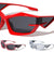 Futuristic Side Temple Shield Lens Geometric Wholesale Sunglasses