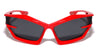 Futuristic Side Temple Shield Lens Geometric Wholesale Sunglasses