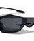 Futuristic Side Temple Shield Lens Geometric Wholesale Sunglasses