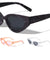 Flat Edge Retro Fashion Cat Eye Wholesale Sunglasses