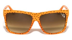 Star Pattern Pint Classic Square Wholesale Sunglasses