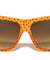 Star Pattern Pint Classic Square Wholesale Sunglasses