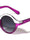 Solid Brow Line Retro Round  Wholesale Bulk Sunglasses